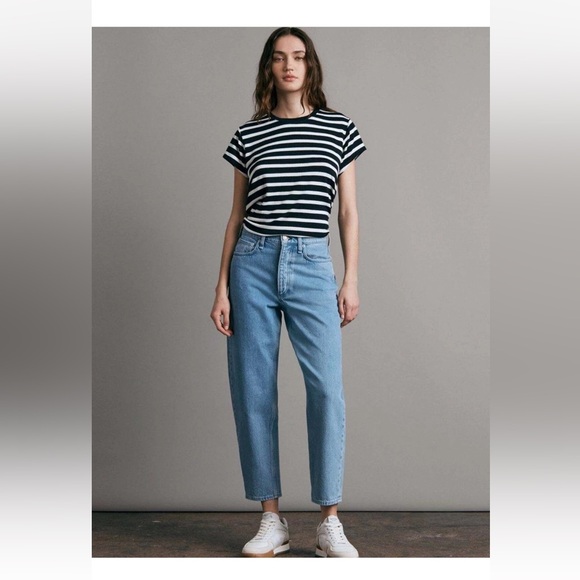 Rag & Bone Alissa High Rise Barrel Leg Jeans - Picture 1 of 7